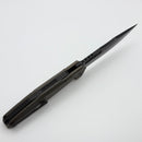 We Knife Barracks Bronze Titanium and Black Stonewashed M390 WE25078-2