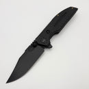 We Knife Muster Black Titanium and Black Stonewash M390 WE23058-1