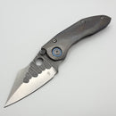 Pre-Owned Borka Blades Custom Rocker Cosmic Stitch w/ Rock Grind Blade & Backspacer w/ Blue Pivot Collars
