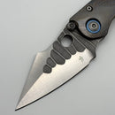 Pre-Owned Borka Blades Custom Rocker Cosmic Stitch w/ Rock Grind Blade & Backspacer w/ Blue Pivot Collars