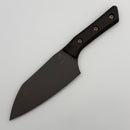 Microtech Santoku 6" Carbon Fiber Handle w/ DLC M390MK Signature Series 3200-1DLCCFS