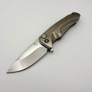 Medford Smooth Criminal w/ Tumbled S35VN blade and Tumbled Titanium Handles w/ Flamed clip and Hardware