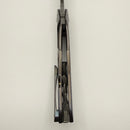 Pre-Owned Borka Blades Custom Rocker Cosmic Stitch w/ Rock Grind Blade & Backspacer w/ Blue Pivot Collars