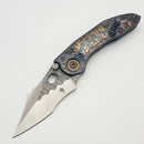Borka Custom Stitch Ti2 Design Gambler w/ Serpent Rocked Blade/Backspacer