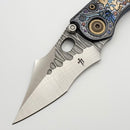 Borka Custom Stitch Ti2 Design Gambler w/ Serpent Rocked Blade/Backspacer
