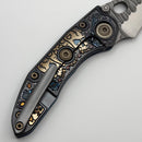 Borka Custom Stitch Ti2 Design Gambler w/ Serpent Rocked Blade/Backspacer