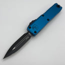 Microtech UTX-85 Gen III w/ Blue Handle & Black D/E M390MK 1232-1BL (Consignment)