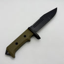 Medford USMC Raider DLC S45VN w/ OD Green G-10 Handles Fixed Blade OD Green Kydex Sheath
