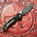 Pre-Owned Microtech Knives LUDT Gen III Outbreak Tanto 1136-1OBS