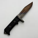 Medford USMC Raider Vulcan D2 Blade w/ Black G-10 Handles Fixed Blade Black Kydex Sheath