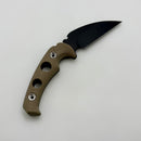 Medford Knife FUK DLC 3V Blade w/ Coyote G-10 Handle and Coyote Kydex Sheath