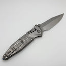 Marfione Select Microtech Socom Ram-Lok w/ Titanium Frag Handles & Spear Point Stonewash M390MK 160RL-10FRMS1