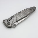 Marfione Select Microtech Socom Ram-Lok w/ Titanium Frag Handles & Spear Point Stonewash M390MK 160RL-10FRMS1