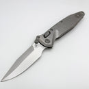 Marfione Select Microtech Socom Ram-Lok w/ Titanium Slab Side Handles & Spear Point Stonewash M390MK 160RL-10SMS1
