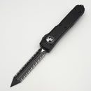 Microtech Ultratech Spartan Tactical Double Full Serrated 223-D3T (Consignment)