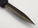 Microtech Dirac Delta Double Edge DLC Shadow Signature Series 227-1DLCTSH (Consignment)