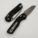 Microtech MSI RAM LOK Mini Black Fluted Aluminum Handles w/ Apocalyptic M390MK 210M-10APFL