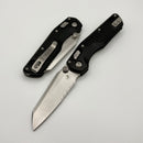 Microtech MSI RAM LOK Mini Frag Aluminum Handles w/ Part Serrated Stonewash M390MK 210M-11FR