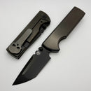 Chaves Knives N.T.A.K Black PVD w/ Titanium Integral Handle w/ Magnetic Ti Inlays & Tanto M390