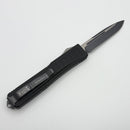 Pre-Owned Microtech Ultratech II Stepside 2-Tone Black S/E