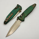Microtech Socom Ram-Lok w/ Antique Green Titanium Frag Handles & Bronze S/E M390MK 160RL-13FRSMS1