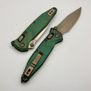 Microtech Socom Ram-Lok w/ Antique Green Titanium Frag Handles & Bronze S/E M390MK 160RL-13FRSMS1