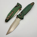 Microtech Socom Delta Ram-Lok w/ Antique Green Titanium Handles & Bronze M390MK 159RL-13SMS1