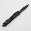PRE-OWNED Microtech UTX-70 D/E Black MagnaCut w/ Aluminum Handle 147-1THQ