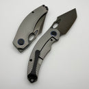 Kunwu Poon Padre Diamond Titanium Handles w/ DLC S90V K706TO-T3