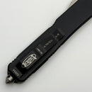 Pre-Owned Microtech Ultratech S/E Part Serrated w/ Carbon Fiber Top
