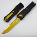 Microtech Knives Combat Troodon Gen III Black S/E w/ Corvette Yellow Accents 1143-1CYSK