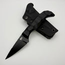 Aux Mfg Deadhead Karl Jr. Fixed Blade w/ Black G-10 14C28N Blade Production Series