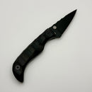 Aux Mfg Deadhead Karl Jr. Fixed Blade w/ Black G-10 14C28N Blade Production Series