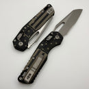 Microtech Knives MSI RAM LOK Black Polymer USA Flag & Part Serrated M390MK Apocalyptic 210T-11APPMFLAG