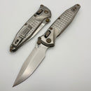 Marfione Select Microtech Socom Ram-Lok Titanium Frag Handles w/ Flamed Accents & Spear Point Stonewash M390MK 160RL-10FRSMS5