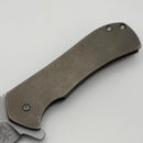 Doc Shiffer Custom Field Grade Recon Folder w/ Bronze Titanium Handles & AEB-L Blade (Consignment)