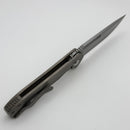 Doc Shiffer Custom Field Grade Recon Folder w/ Bronze Titanium Handles & AEB-L Blade (Consignment)