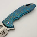 Mechforce Knives Sentry Rick Lala Collab PVD Black Scroll Pattern Titanium & M390 (In House Modified)