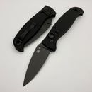Spyderco Autonomy 2 Black G-10 & Black Plain Edge LC200N C165GPBBK2