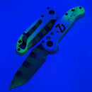 Microtech Knives LUDT Gen III Smooth Handle Ghost Busters Caution Tape Tanto NCB Exclusive Signature Series 1136S-1GBS-XGB One Per Household