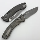 Microtech Amphibian Mini RAM LOK Natural Clear Frag Aluminum & Apocalyptic M390MK 137MRL-10APFRNC