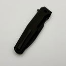 We Knife Dressytak Black Titanium handle w/ Black Stonewashed M390 Blade WE25059-1