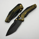 Civivi Wellmax Black Aluminum Handle w/ Polished Ultem Inlay and Black Stonewashed 14C28N Blade C24008C-2