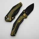 Civivi Wellmax Black Aluminum Handle w/ Polished Ultem Inlay and Black Stonewashed 14C28N Blade C24008C-2