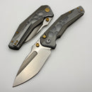 Civivi Wellmax Gray Aluminum Handle w/Clear Lexan Inlay and Satin 14C28N Blade C24008C-1
