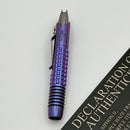 Marfione Custom Siphon Pen II Titanium Purple Haze Frag w/ Purple Accents