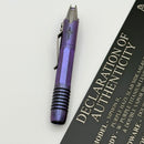 Marfione Custom Siphon Pen II Titanium Purple Haze w/ Purple Accents