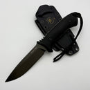Spartan Blades Linden Black GFN Handle w/ Black PVD Elmax Blade SBEU2BKKYBK