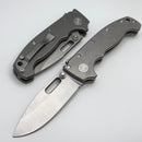 Demko Knives MG AD20 Exclusive Drop Point Two Tone MagnaCut & Smooth Titanium ONE PER HOUSEHOLD