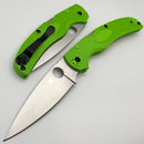 Spyderco Native Chief Lightweight Salt w/ Green FRN Handles & LC200N C244PGR